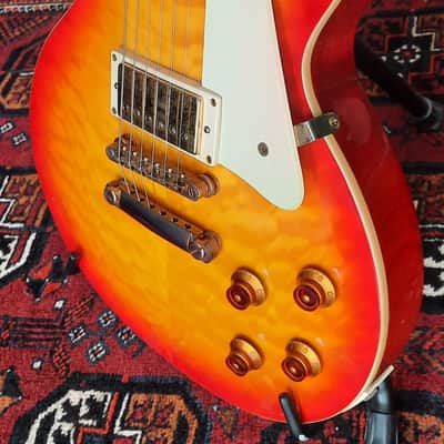 Epiphone Les Paul Ultra Pro 2008 Quilted Cherry Burst image 11