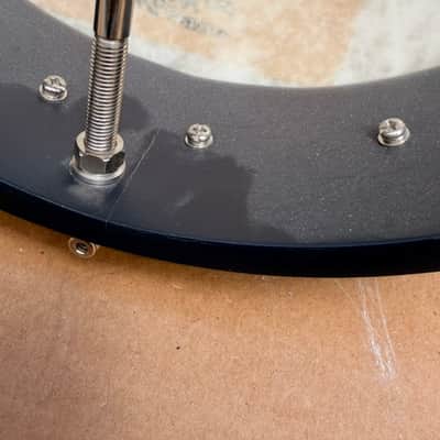 Vintage Recording King Lined Fretless Open-Back Banjo image 15
