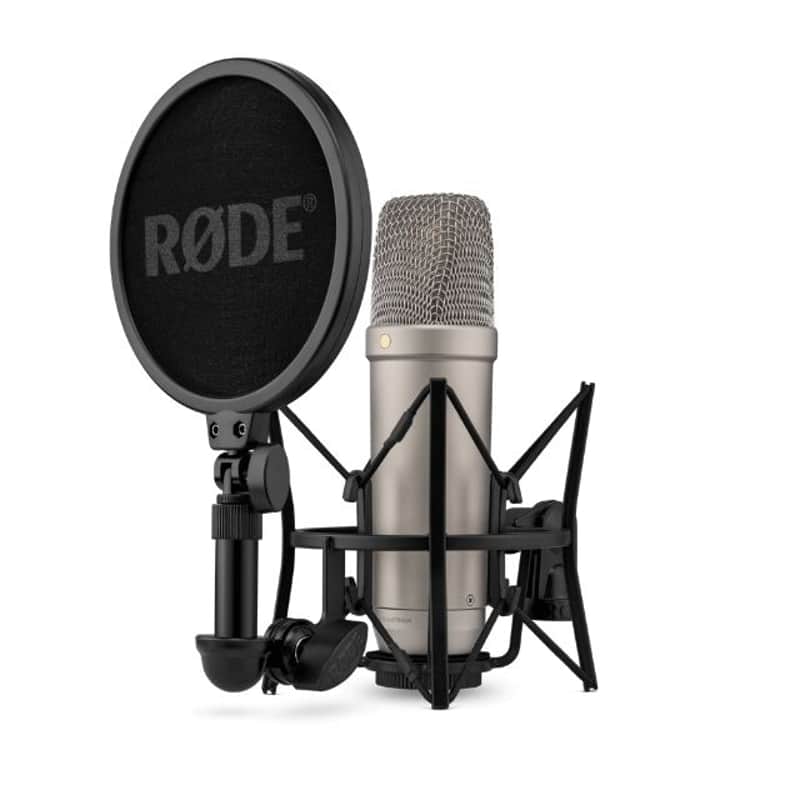 RODE NT1 5th Generation Studio Condenser Microphone – Silver image 1