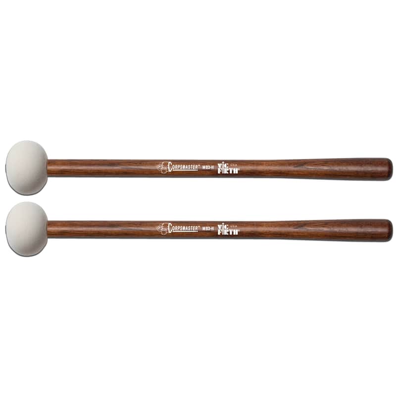 Vic Firth MB3H- Corpsmaster Bass Mallets Large image 1