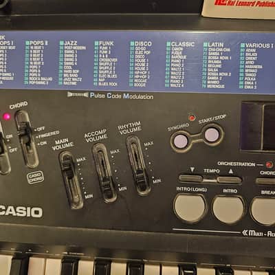 Casio CT-700 Tone Bank Keyboard w/ Original Box, Booklet & Stands image 5