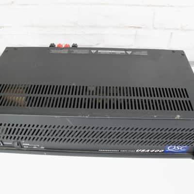 QSC USA400 400 Watt 2 Channel Pro Audio Power Amplifier image 2