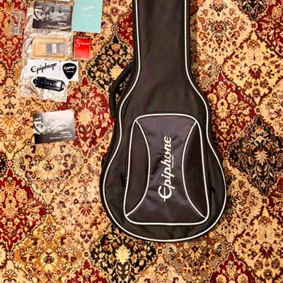 Epiphone Jared James Nichols "Gold Glory" Les Paul Custom 2021 - Present - Double Gold Aged Gloss image 10