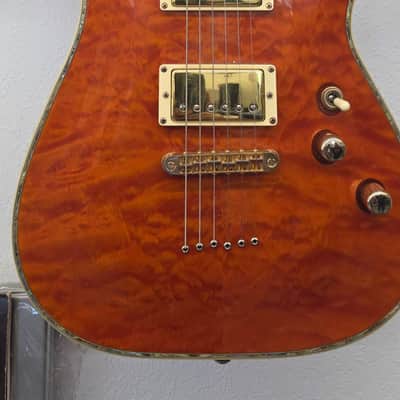 Schecter C-1 Elite 2000 - Present Amber image 3