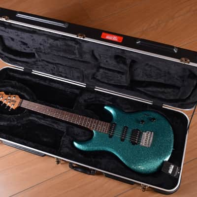 Music Man Luke III HSS Rosewood Fingerboard Ocean Sparkle image 3