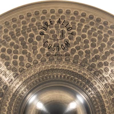 MEINL PAC17MTC Pure Alloy Custom Medium Thin Crash 17 Zoll image 2