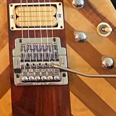 Charvel Pre-production 1-Of-A-Kind EVH story Stratocaster Late 70’s Butcher Block Wood image 4