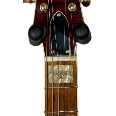 Gretsch Roundup 6121 2006 Orange w/ leather trim & upgraded TV Jones Filtertrons + Extra Bigsby Arm image 14