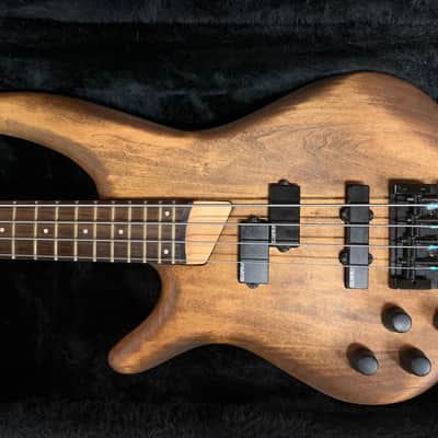 1992 Left Handed Ibanez SR800 Bass Guitar & Hardshell Case image 1