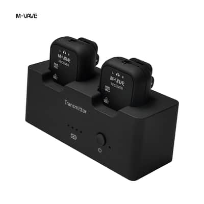 M-VAVE WP-12 2.4G Wireless Earphone Monitor System Rechargeable Transmitter 4 Receivers,price include the import duty to US buyer image 5