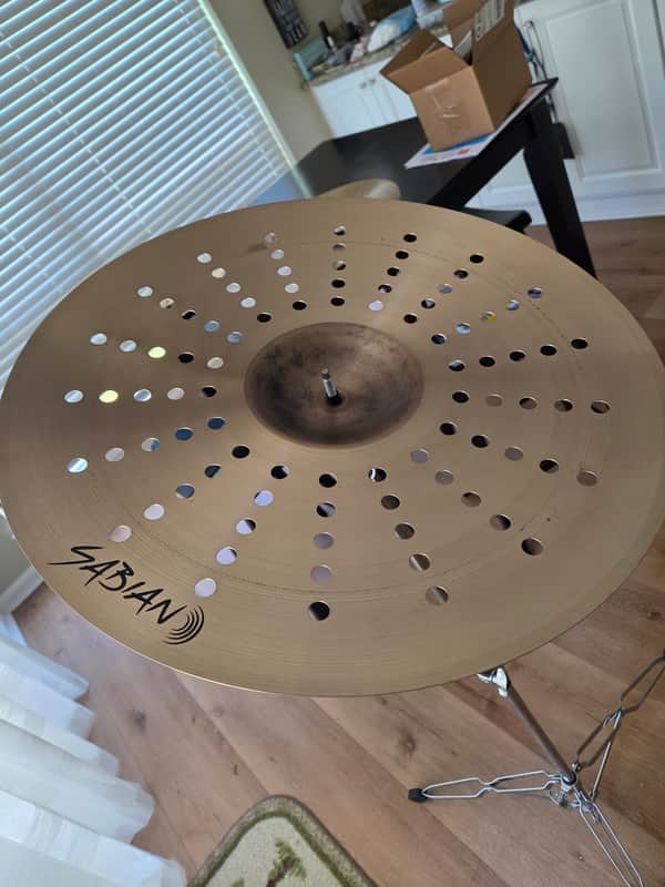 Sabian Sabian 20" AAX Aero Crash Cymbal 2020 - Brilliant image 1