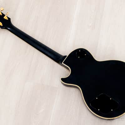 2000s Edwards by ESP E-LP-98LTC Custom Black Beauty, Ebony Nitro Lacquer w/ USA Seymour Duncans, Japan image 12