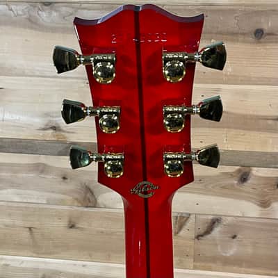 Gibson Custom Shop Orianthi SJ-200 Acoustic Electric Guitar - Cherry image 6