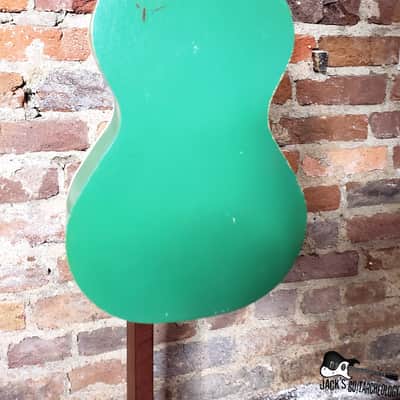 Harmony "Island Stencil" American Made RARE Soprano Ukelele (1950s, Green) image 17
