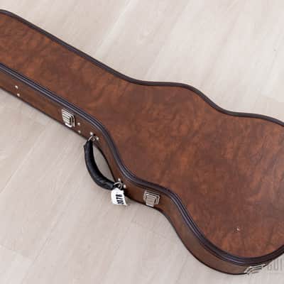 2023 Paul Reed Smith Private Stock Singlecut Archtop Natural w/ Green Grainfill, Case & Tags image 19