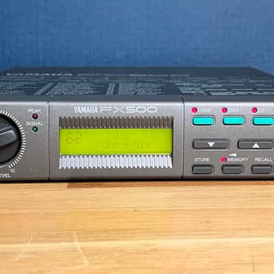 Yamaha FX500 [Shoegaze Machine!] Digital Multi Effects Processor w/ Power Supply