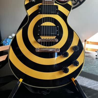Epiphone Zakk Wylde Signature Les Paul Custom Antique Ivory with Case image 2