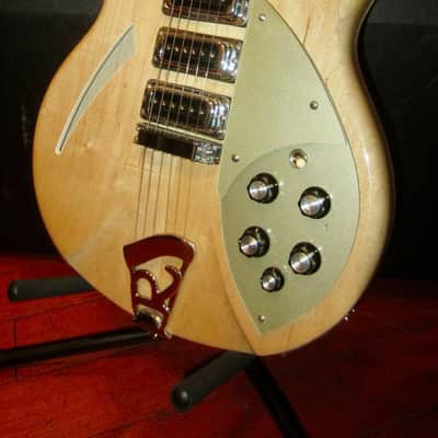 1996 Rickenbacker  Model 370 Mapleglo w/ Original Case and Papers image 1