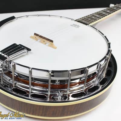 Fender FB58 Deluxe 5-String Banjo w/ HSC, Flame Maple Back, Korea #38888 image 5