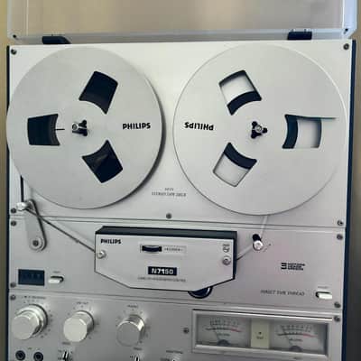 Vintage  1980 Philips N7150 A Reel to reel tape player/recorder,great item image 4
