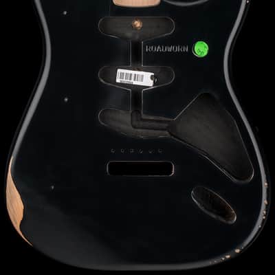 Fender Road Worn 50's Stratocaster SSS Alder Body - Black #09944 image 1