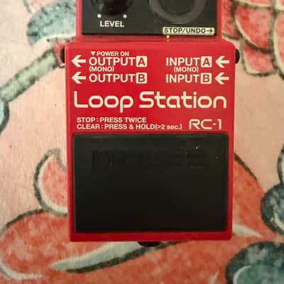 Boss RC-1 Loop Station 2014 - Present - Red image 1