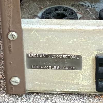 Berlant Concertone 20/20 Recording Amplifier (Model TWA) 1954-1958 image 7