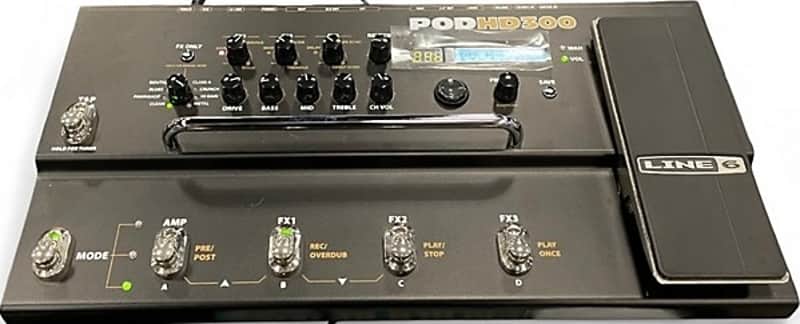 Line 6 POD HD300 2013 - Black image 1
