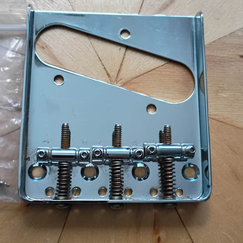 Top-Load Telecaster Bridge for '60s Style Tele - Aged Relic Bild 1