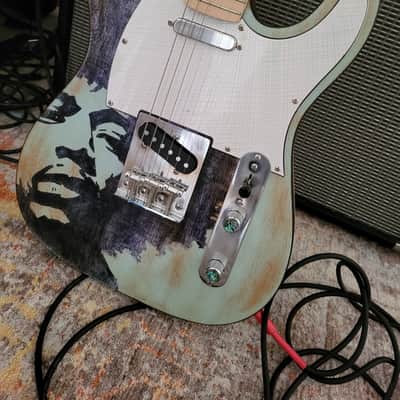 Jimi Hendrix  Telecaster Steel E-Gitarre Guitar   2024 image 2