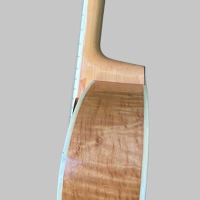 1958 Höfner 456 Blonde Archtop – Exceptional Flame Maple – Germany w/ case image 5
