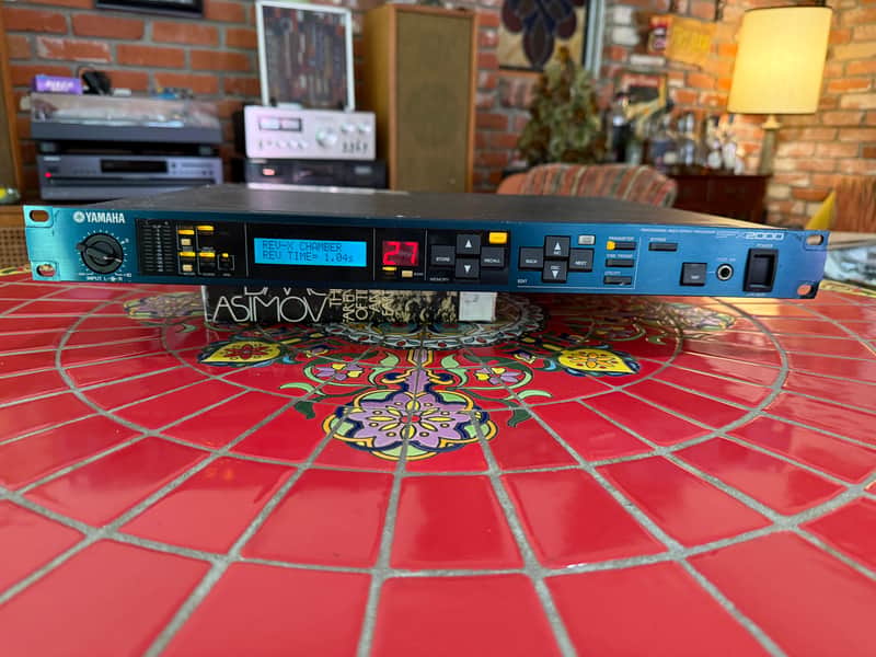 Yamaha SPX2000 Professional Multi-Effect Processor 2010s - Blue image 1