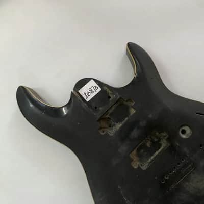 Black DIY Project HH Guitar Double Cutaway Body image 2