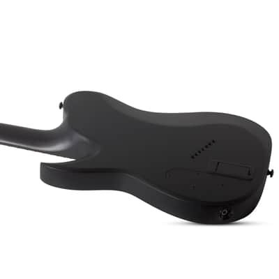 Schecter PT-7 Multiscale Black Ops, Satin Black Open Pore - Electric Guitar image 7