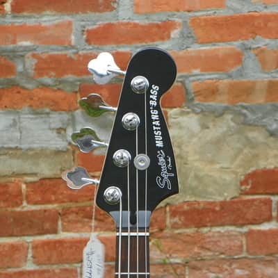 Fender Squier Mikey Way Signature Mustang Electric Bass Guitar MFG Refurbished image 3