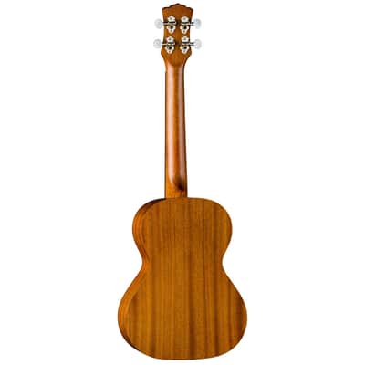 Luna Tattoo UKE TTN MAH Tenor Ukulele with Gig Bag Mahogany Satin Natural Luna  UKE TTN MAH  2012 - NATURAL FINISH image 3