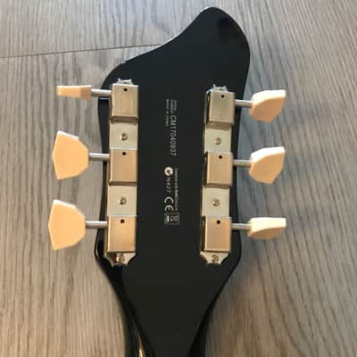 Supro 1582VJB Coronado II Vibrato Dual Pickup Americana Series Reissue Electric Guitar 2010s - Jet Black image 7