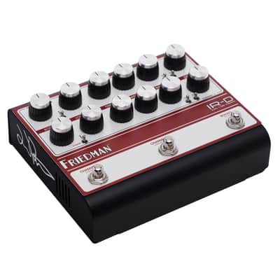 Friedman IR-D Dual Tube Preamp Signed Limited Reverb Exclusive - Black / Silver / Red image 2