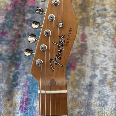 Fender American Original '50s Thin Lacquer Telecaster with Roasted Maple Neck 2019 - 2023 - Blackguard Blonde image 3