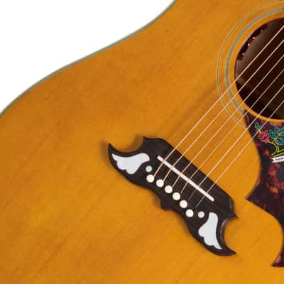 Epiphone 1963 Dove Reissue Inspired by Gibson Custom Acoustic-Electric Guitar w/ Hardshell case - Natural image 5