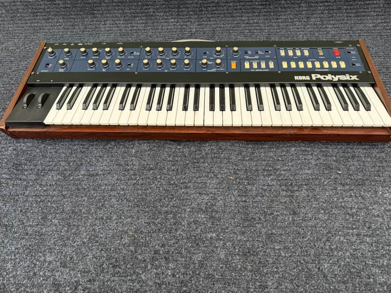 Korg PolySix 1980s - Navy Blue image 1