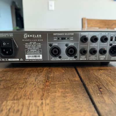 Genzler Amplification Magellan 800 Bass Head image 5