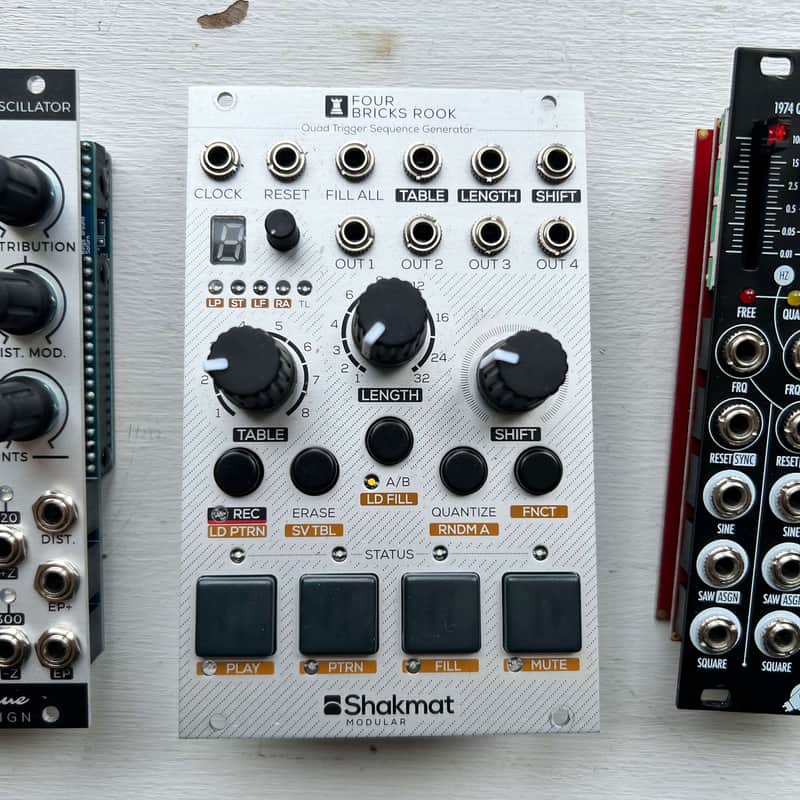 Shakmat Modular Four Bricks Rook Eurorack Controller Sequencer