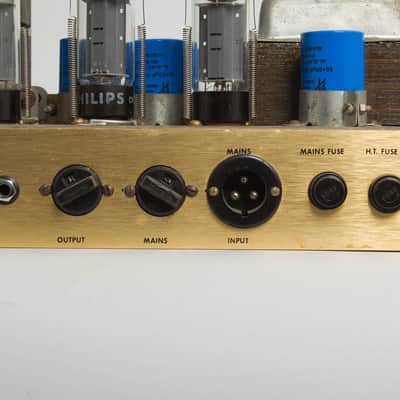 Marshall  JMP Model 1992 Super Bass 100 Watt Tube Full Stack Amplifier (1971), ser. #4642C. image 25