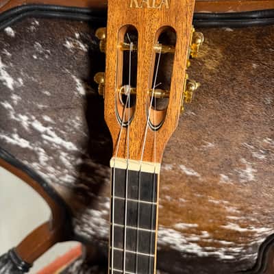 Kala KA-AMHG-ST All Solid Mahogany Super Tenor Ukulele 2010s - Natural image 6