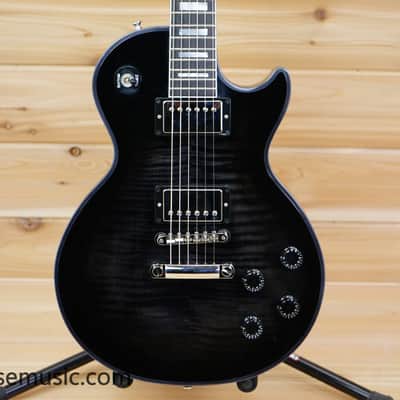 Gibson Custom Shop Les Paul Axcess Custom Figured - Charcoal Widow Burst - 1 of 2 image 1