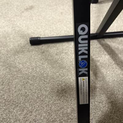 Quik-Lok QL-623 Heavy Duty Keyboard Stand 2020s - Black image 4