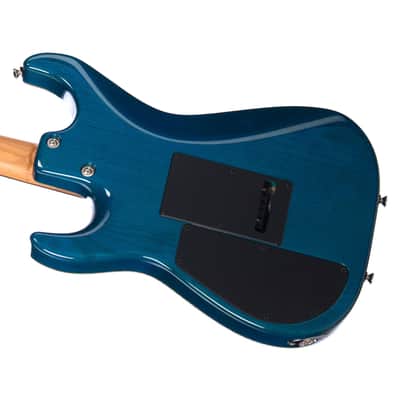 Tom Anderson Drop Top - Sheer Ultraviolet Blue with Binding - Custom Boutique Electric Guitar - NEW! image 4