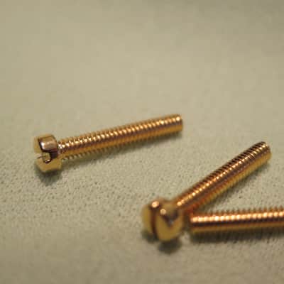 6 Gibson pole pieces screws for paf pickups es-355 Les Paul Custom L5 super 400 made in usa image 4