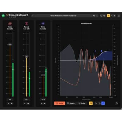 Acon Digital Extract:Dialogue 2 | AI Stereo Dialogue Processing Plugin image 6